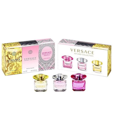 versace for women 3 piece mini set